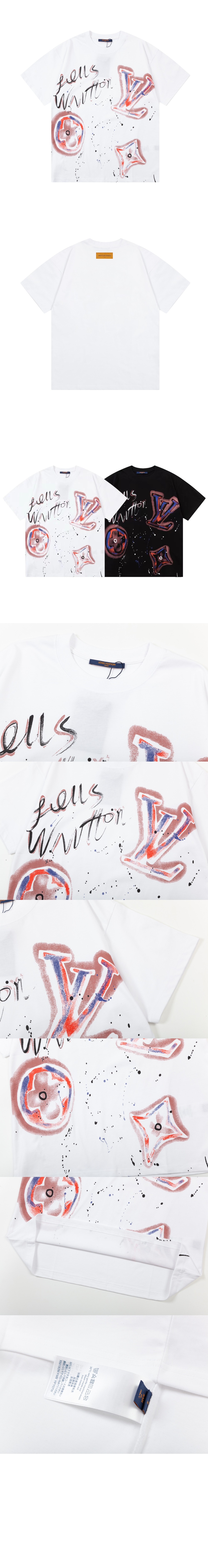 미러급레플리카사이트 | 명품레플리카 전문 쇼핑몰  | 퍼스트원 - 로고 프린트 반팔 > 루이비통