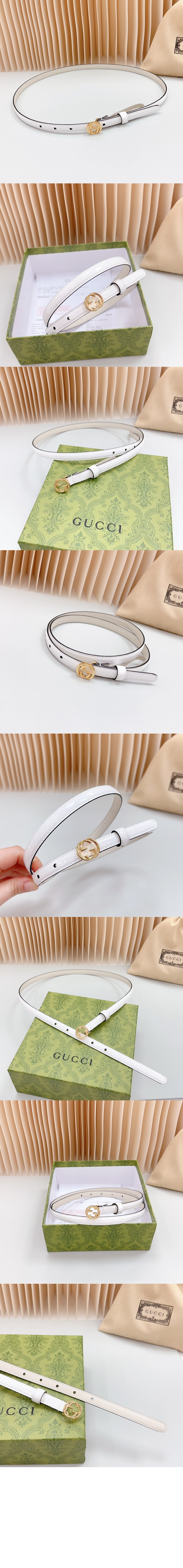 미러급레플리카사이트 | 명품레플리카 전문 쇼핑몰  | 퍼스트원 - 씬 페이턴트 더블 G 벨트 772119 > 구찌