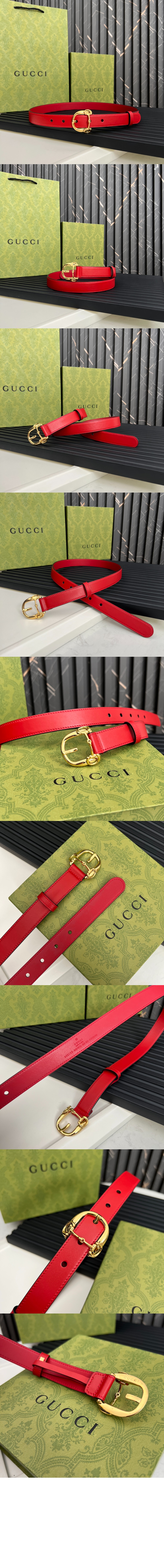 미러급레플리카사이트 | 명품레플리카 전문 쇼핑몰  | 퍼스트원 - 홀스빗 버클 씬 레더벨트 633125 > 구찌