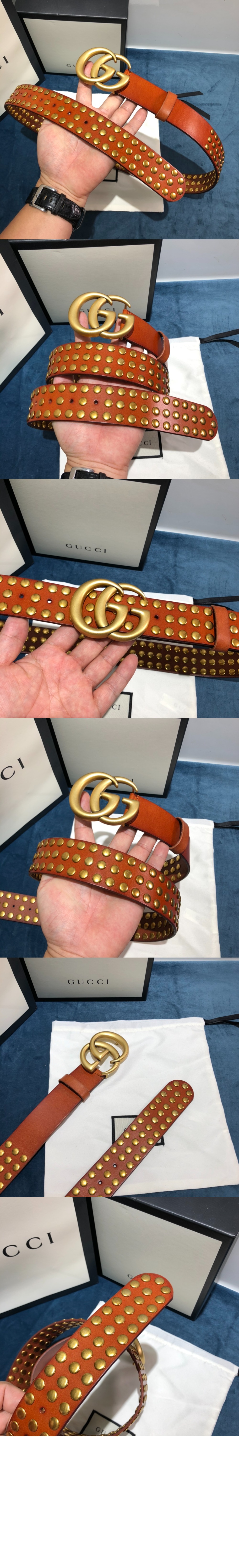 미러급레플리카사이트 | 명품레플리카 전문 쇼핑몰  | 퍼스트원 - 더블지버클 스터드벨트 409402 > 구찌