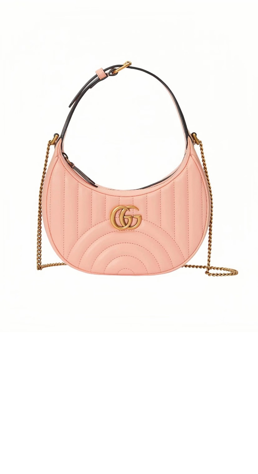 미러급레플리카사이트 | 명품레플리카 전문 쇼핑몰  | 퍼스트원 - 마몽 하프문 쉐입 미니백 699514 > 구찌