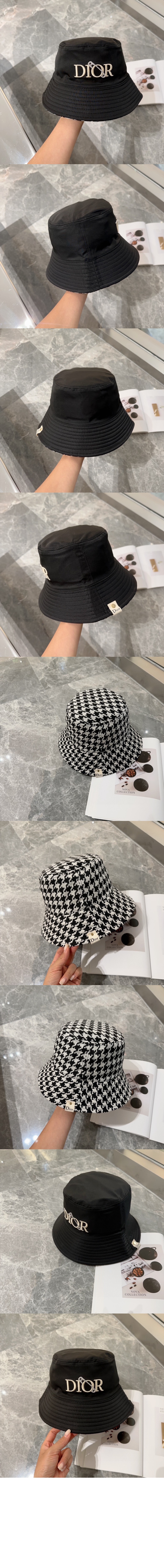 미러급레플리카사이트 | 명품레플리카 전문 쇼핑몰  | 퍼스트원 - 양면 디올 로고 버킷햇 68UL1 > 디올