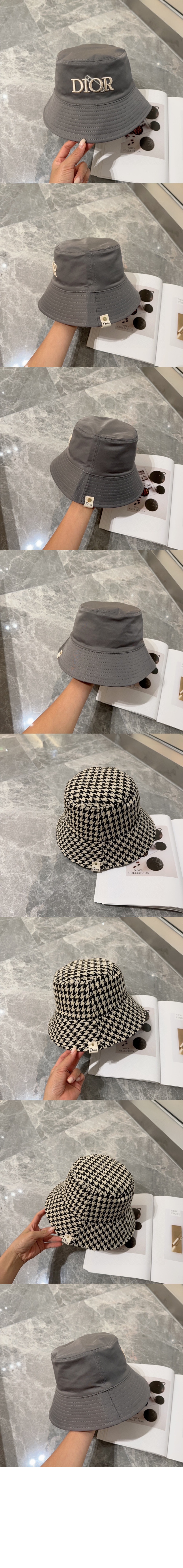 미러급레플리카사이트 | 명품레플리카 전문 쇼핑몰  | 퍼스트원 - 양면 디올 로고 버킷햇 68UL1 > 디올