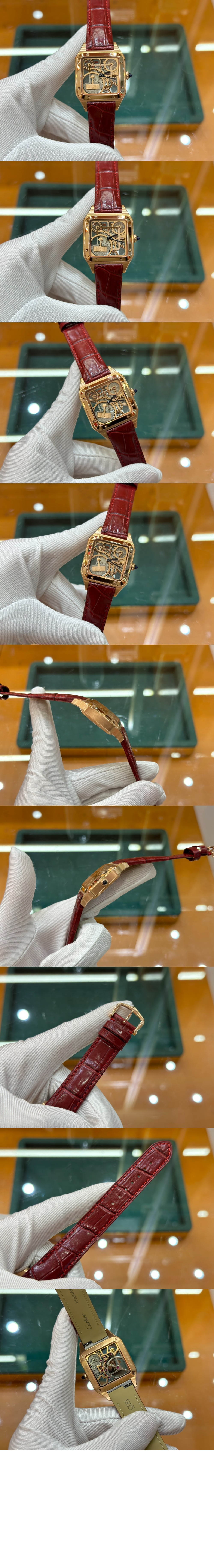 미러급레플리카사이트 | 명품레플리카 전문 쇼핑몰  | 퍼스트원 - 산토스 뒤몽 스켈레톤 31 WHSA0030 > 까르띠에