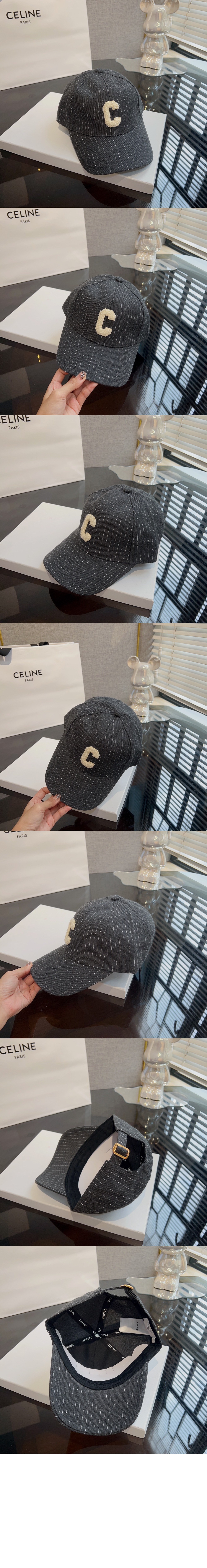 미러급레플리카사이트 | 명품레플리카 전문 쇼핑몰  | 퍼스트원 - 로고 베이스볼 캡 2AUT58 > 셀린느
