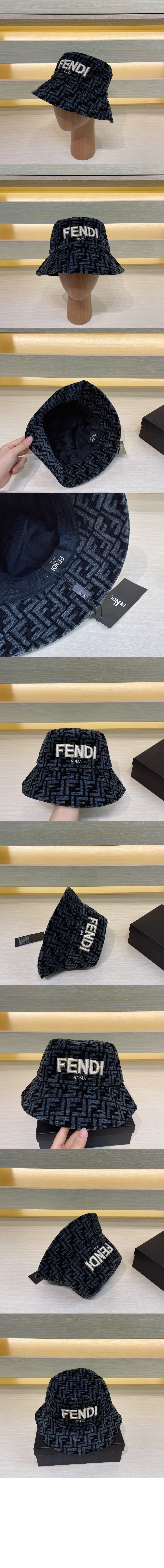 미러급레플리카사이트 | 명품레플리카 전문 쇼핑몰  | 퍼스트원 - 로고 자수 버킷햇 FXQ733 > 펜디