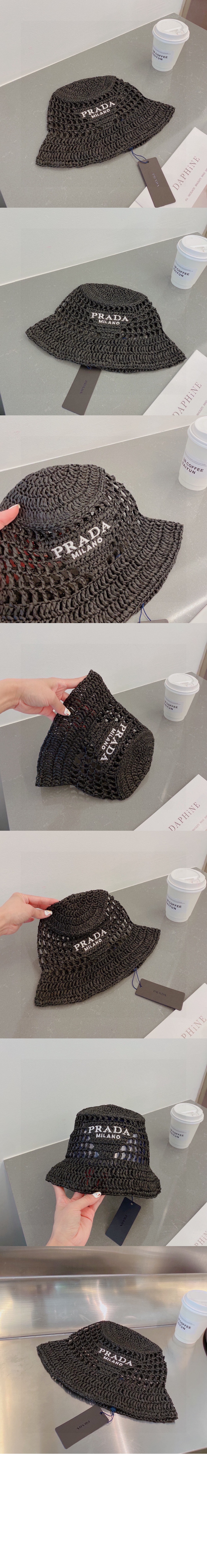 미러급레플리카사이트 | 명품레플리카 전문 쇼핑몰  | 퍼스트원 - 우븐 패브릭 버킷햇 1HC137 > 프라다