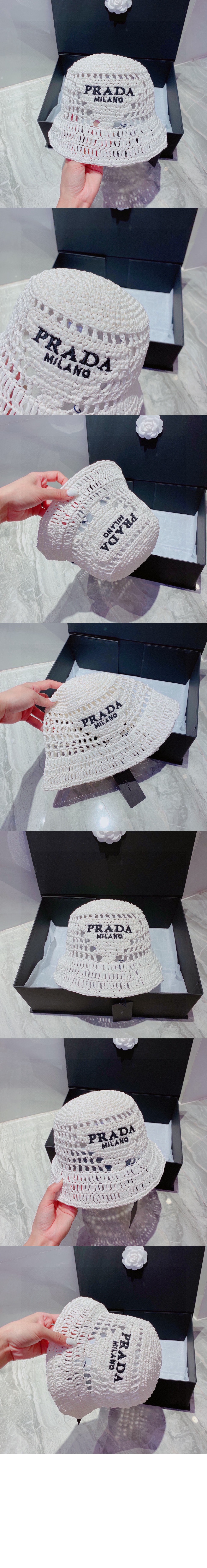미러급레플리카사이트 | 명품레플리카 전문 쇼핑몰  | 퍼스트원 - 우븐 패브릭 버킷햇 1HC137 > 프라다