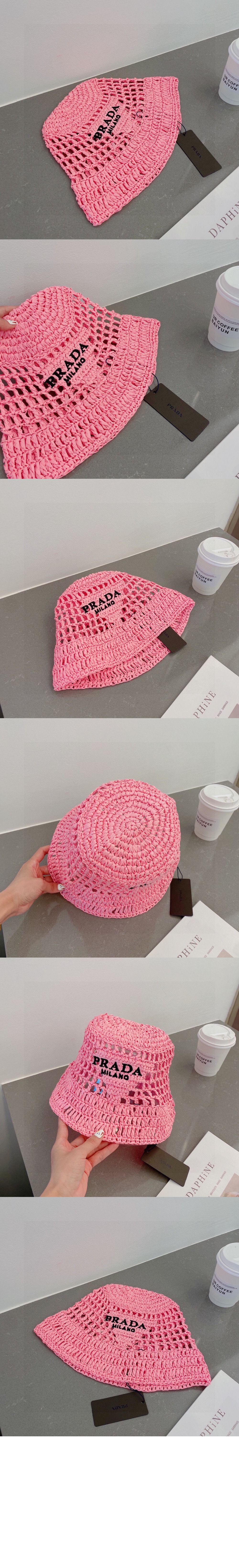 미러급레플리카사이트 | 명품레플리카 전문 쇼핑몰  | 퍼스트원 - 우븐 패브릭 버킷햇 1HC137 > 프라다