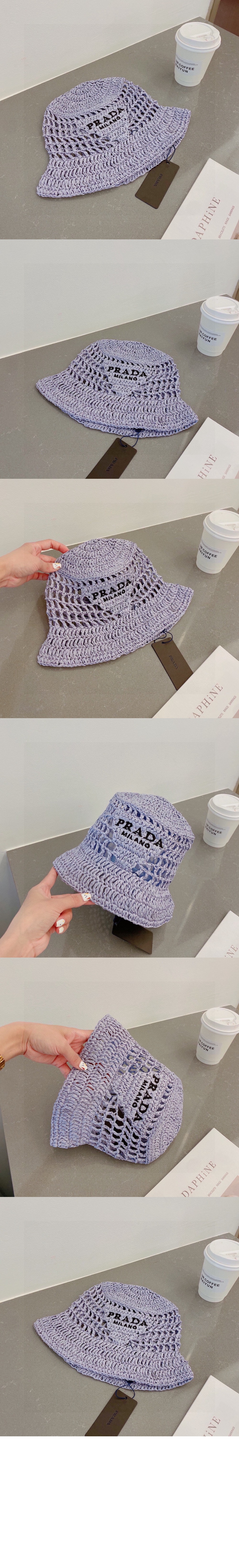 미러급레플리카사이트 | 명품레플리카 전문 쇼핑몰  | 퍼스트원 - 우븐 패브릭 버킷햇 1HC137 > 프라다