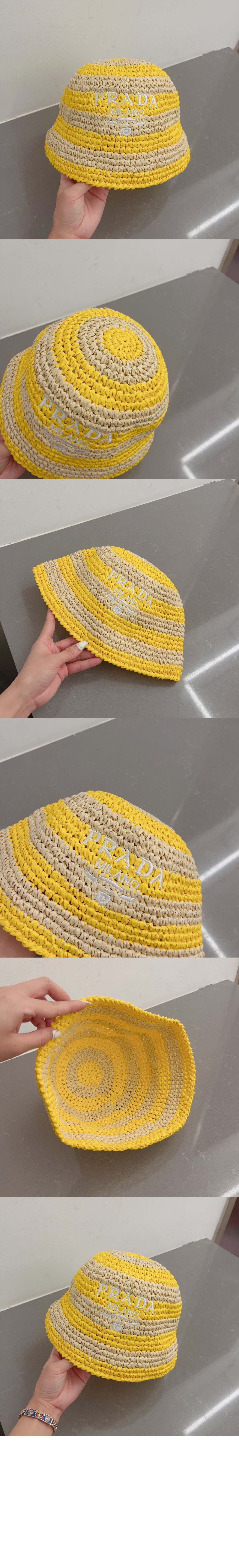 미러급레플리카사이트 | 명품레플리카 전문 쇼핑몰  | 퍼스트원 - 크로셰 버킷햇 1HC137 > 프라다