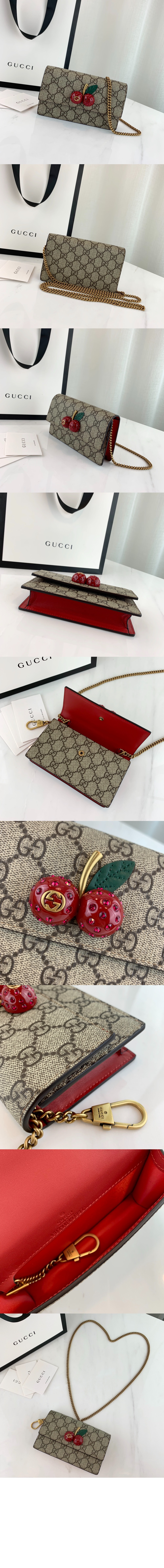 미러급레플리카사이트 | 명품레플리카 전문 쇼핑몰  | 퍼스트원 - 체리 GG 수프림 미니 WOC 481291 > 구찌