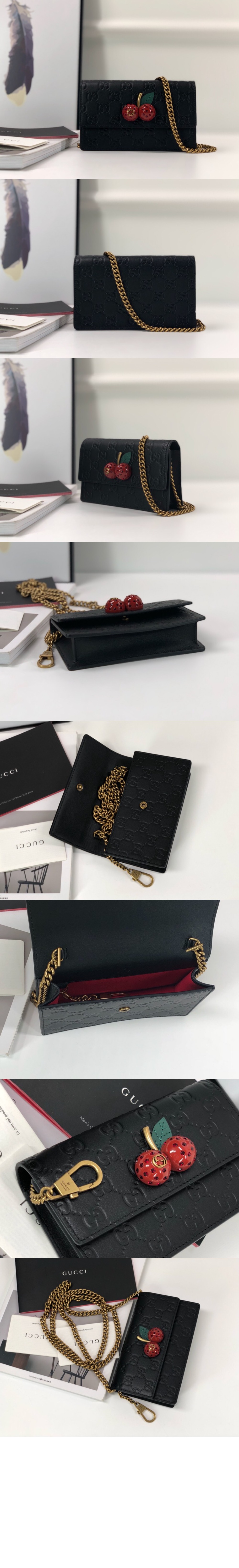 미러급레플리카사이트 | 명품레플리카 전문 쇼핑몰  | 퍼스트원 - 체리 GG 수프림 미니 WOC 481291 > 구찌