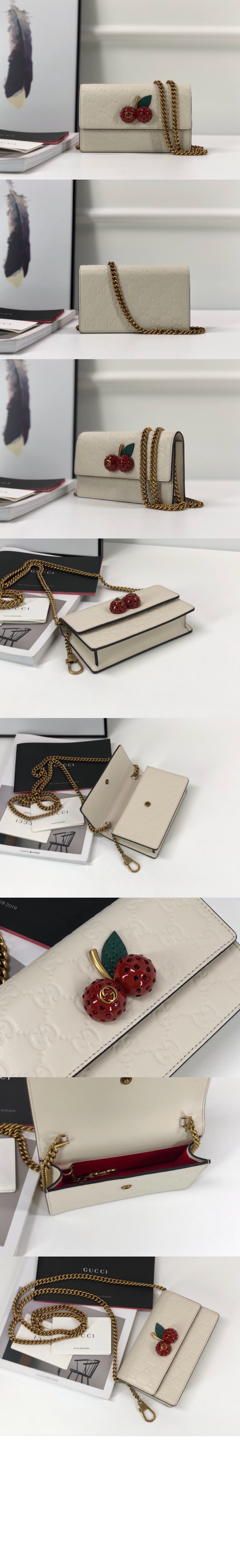 미러급레플리카사이트 | 명품레플리카 전문 쇼핑몰  | 퍼스트원 - 체리 GG 수프림 미니 WOC 481291 > 구찌