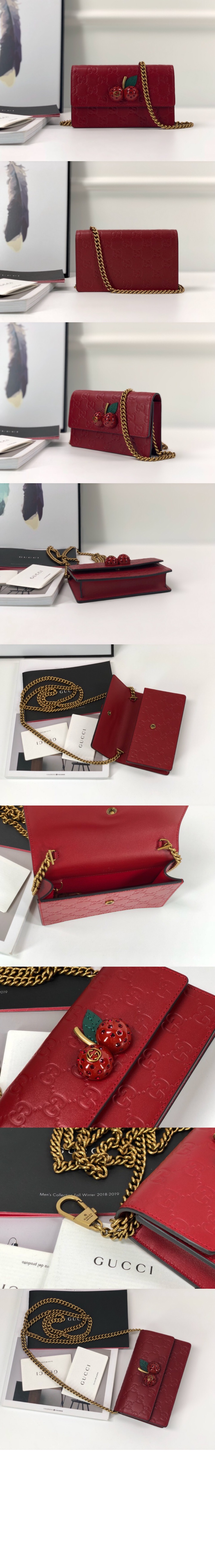 미러급레플리카사이트 | 명품레플리카 전문 쇼핑몰  | 퍼스트원 - 체리 GG 수프림 미니 WOC 481291 > 구찌