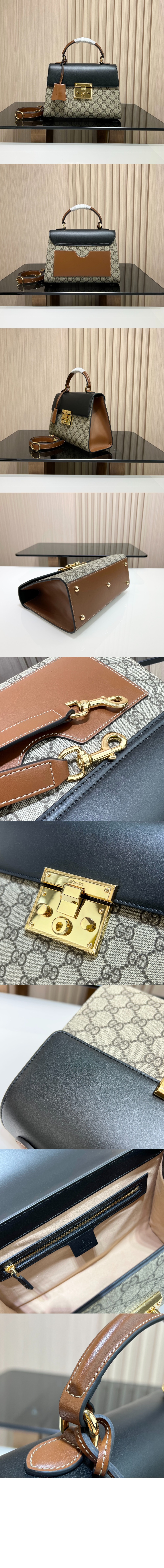 미러급레플리카사이트 | 명품레플리카 전문 쇼핑몰  | 퍼스트원 - 패드락 GG 수프림 탑핸들백 453188 > 구찌