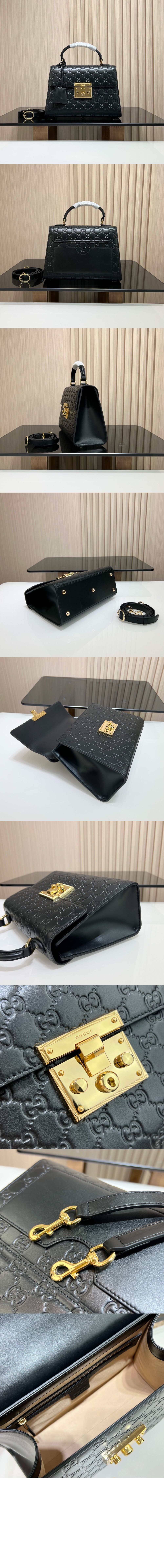 미러급레플리카사이트 | 명품레플리카 전문 쇼핑몰  | 퍼스트원 - 패드락 GG 수프림 탑핸들백 453188 > 구찌