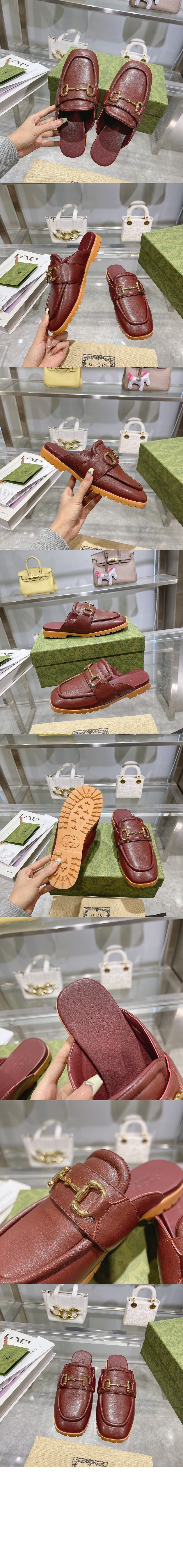 미러급레플리카사이트 | 명품레플리카 전문 쇼핑몰  | 퍼스트원 - 홀스빗 뮬 771096 > 구찌