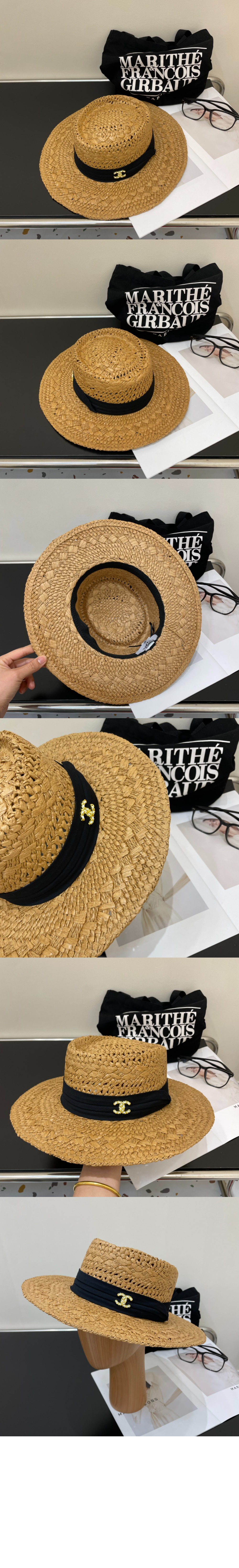 미러급레플리카사이트 | 명품레플리카 전문 쇼핑몰  | 퍼스트원 - 밀짚모자 선캡 AA6244 > 샤넬