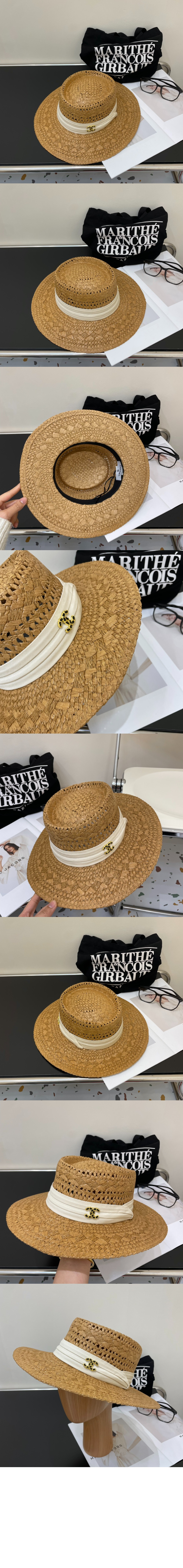 미러급레플리카사이트 | 명품레플리카 전문 쇼핑몰  | 퍼스트원 - 밀짚모자 선캡 AA6244 > 샤넬