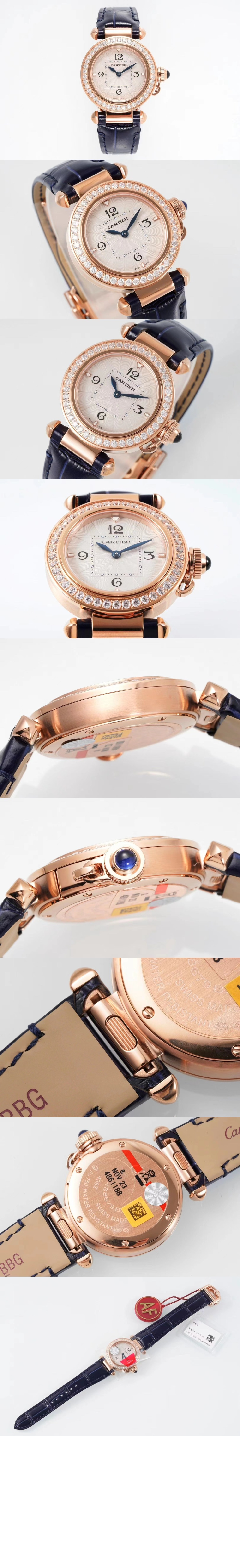 미러급레플리카사이트 | 명품레플리카 전문 쇼핑몰  | 퍼스트원 - 파샤 드 까르띠에 워치 35 WJPA0012 > 까르띠에