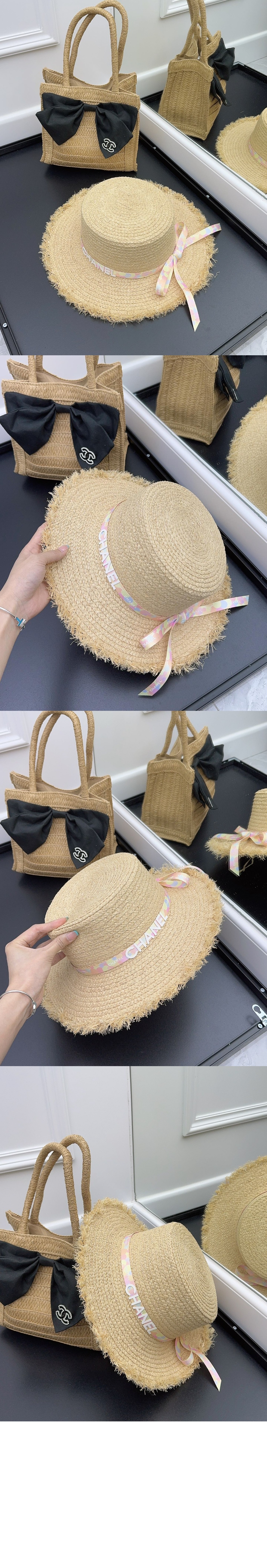 미러급레플리카사이트 | 명품레플리카 전문 쇼핑몰  | 퍼스트원 - 밀짚모자 선캡 AA6247 > 샤넬