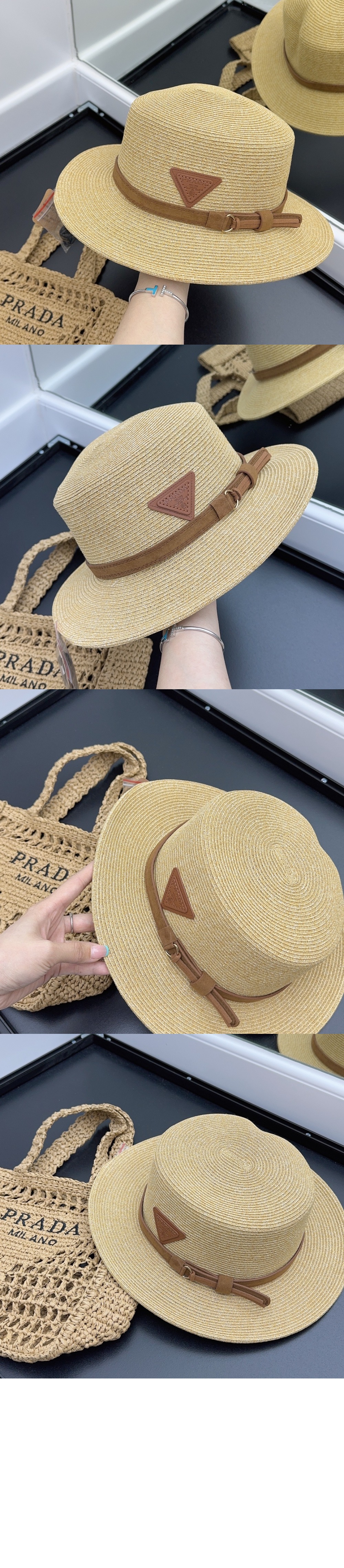 미러급레플리카사이트 | 명품레플리카 전문 쇼핑몰  | 퍼스트원 - 밀짚모자 선캡 1HC255 > 프라다
