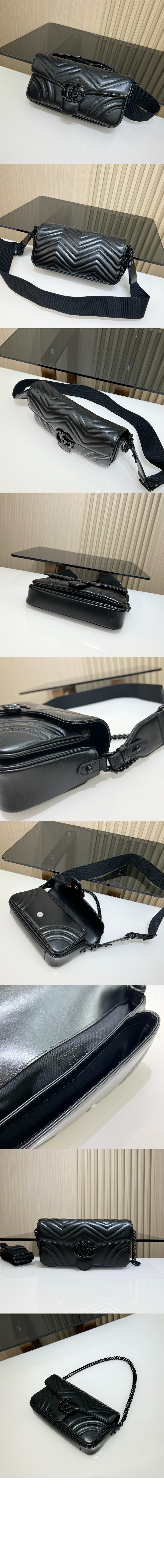 미러급레플리카사이트 | 명품레플리카 전문 쇼핑몰  | 퍼스트원 - GG 마몽 숄더백 734814 > 구찌