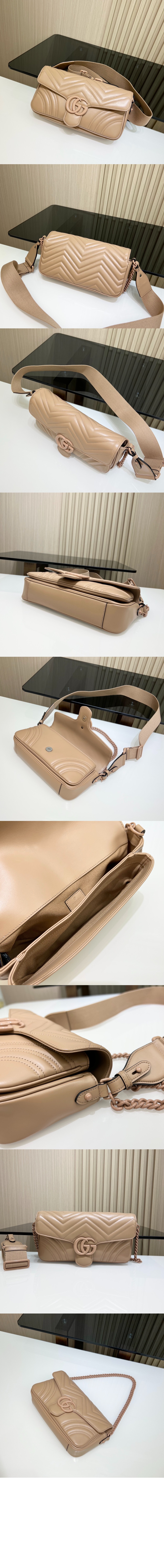 미러급레플리카사이트 | 명품레플리카 전문 쇼핑몰  | 퍼스트원 - GG 마몽 숄더백 734814 > 구찌