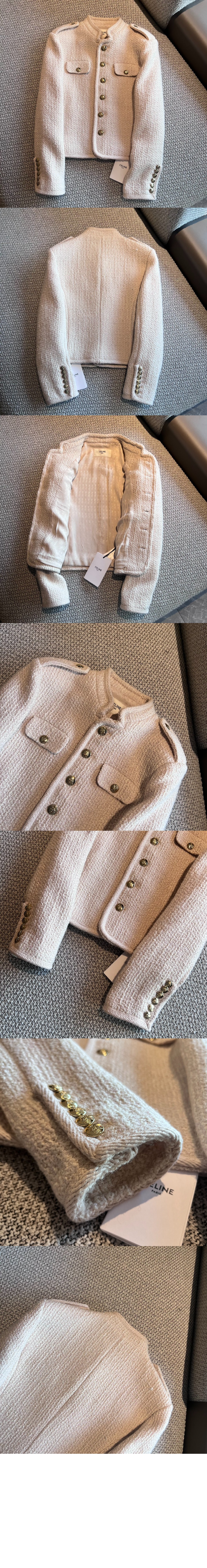 미러급레플리카사이트 | 명품레플리카 전문 쇼핑몰  | 퍼스트원 - 로고 쇼트 코트 > 셀린느