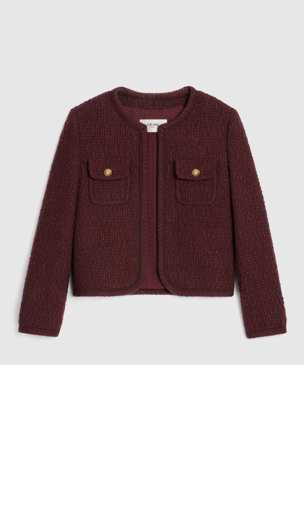 미러급레플리카사이트 | 명품레플리카 전문 쇼핑몰  | 퍼스트원 - 로고 쇼트 코트 > 셀린느