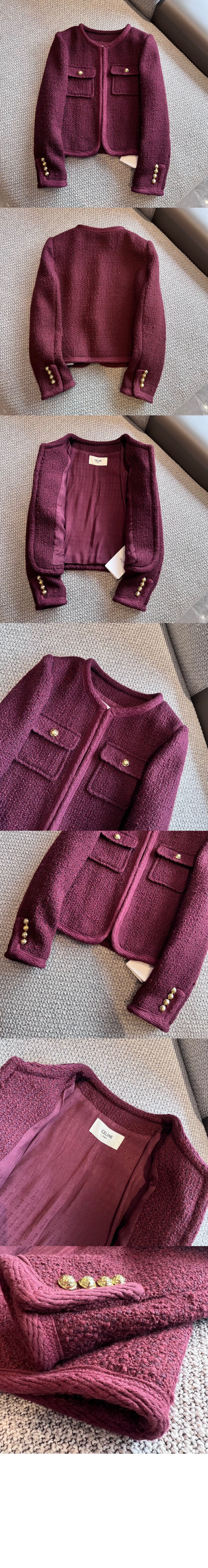 미러급레플리카사이트 | 명품레플리카 전문 쇼핑몰  | 퍼스트원 - 로고 쇼트 코트 > 셀린느