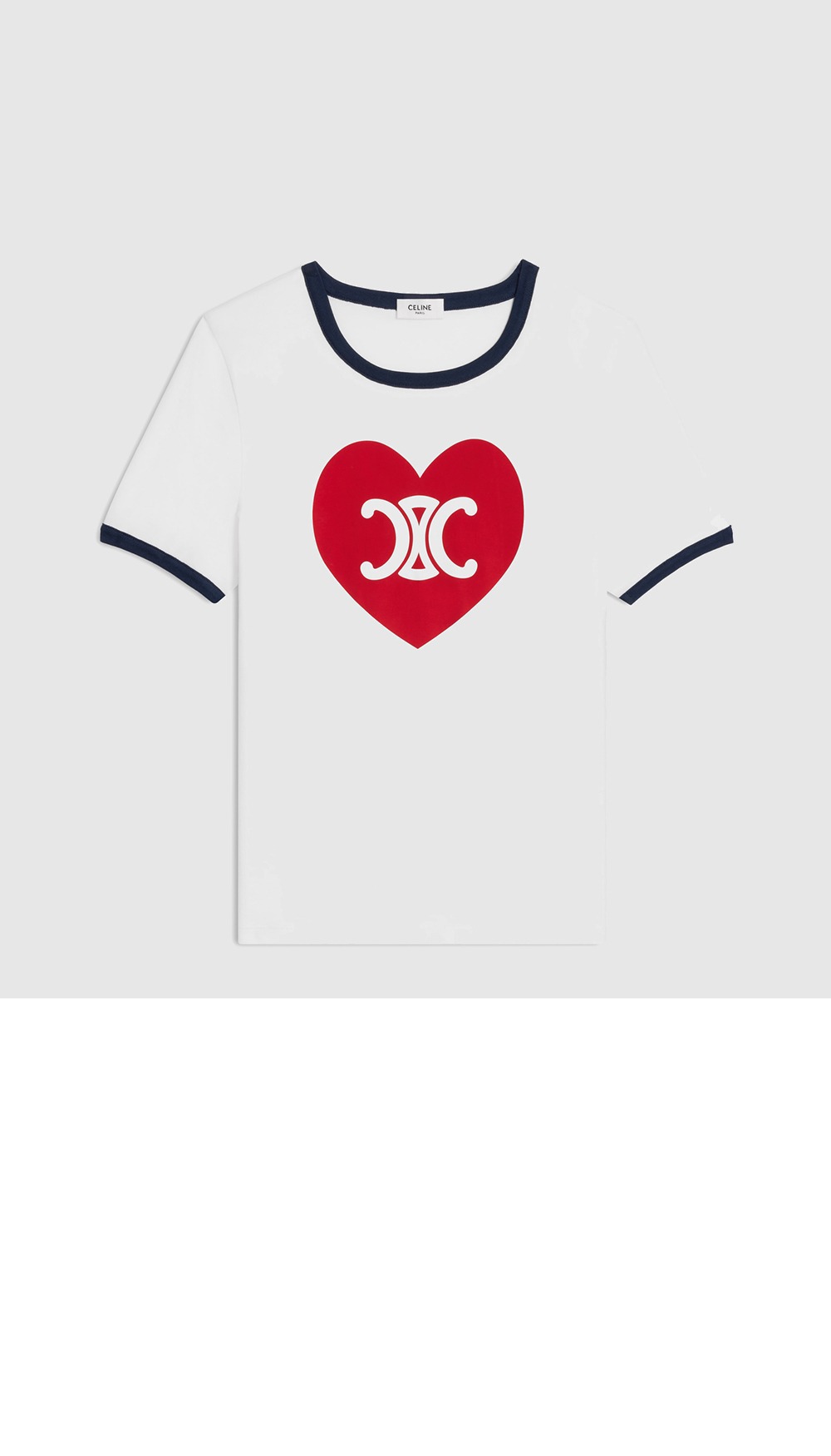 미러급레플리카사이트 | 명품레플리카 전문 쇼핑몰  | 퍼스트원 - 로고 프린트 반팔 > 셀린느