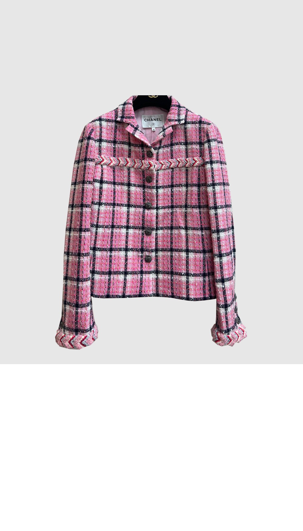 미러급레플리카사이트 | 명품레플리카 전문 쇼핑몰  | 퍼스트원 - 로고 쇼트 코트 > 샤넬