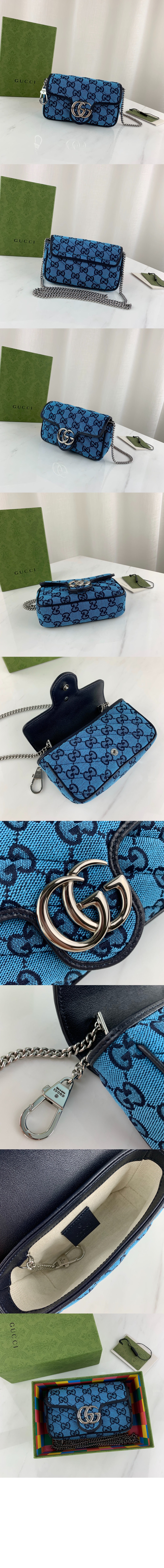 미러급레플리카사이트 | 명품레플리카 전문 쇼핑몰  | 퍼스트원 - GG 마몽 멀티컬러 수퍼 미니백 476433 > 구찌