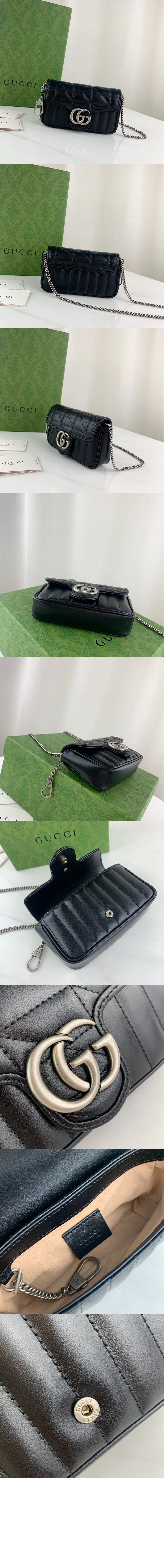 미러급레플리카사이트 | 명품레플리카 전문 쇼핑몰  | 퍼스트원 - 마틀라세 레더 수퍼 미니백 476433 > 구찌