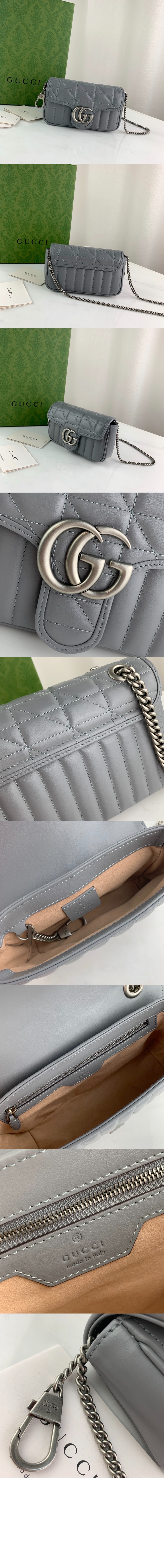 미러급레플리카사이트 | 명품레플리카 전문 쇼핑몰  | 퍼스트원 - 마틀라세 레더 수퍼 미니백 476433 > 구찌