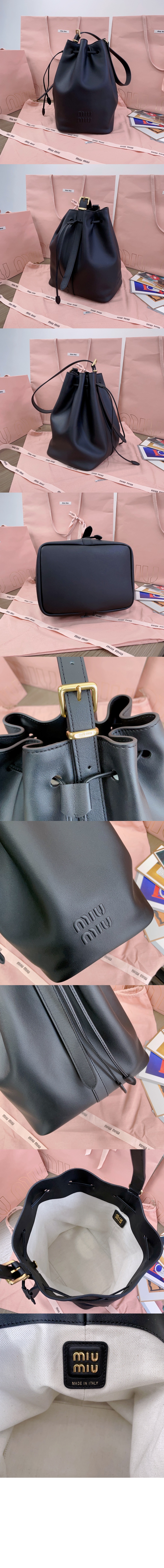 미러급레플리카사이트 | 명품레플리카 전문 쇼핑몰  | 퍼스트원 - 가죽 버킷백 5BE089 > 미우미우