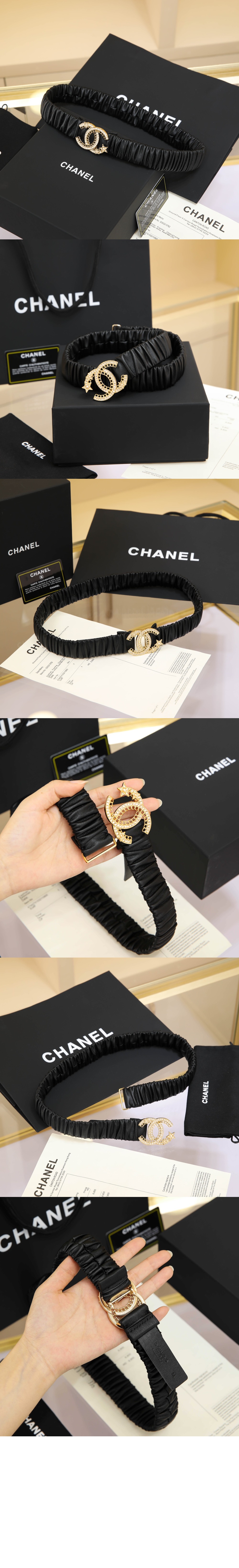 미러급레플리카사이트 | 명품레플리카 전문 쇼핑몰  | 퍼스트원 - 로고벨트 드릴벨트 AA9929 > 샤넬