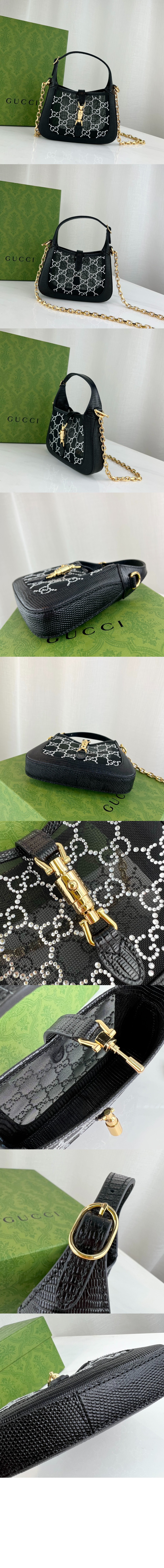 미러급레플리카사이트 | 명품레플리카 전문 쇼핑몰  | 퍼스트원 - 1961 재키 크리스털백 미니 ‎677027 > 구찌