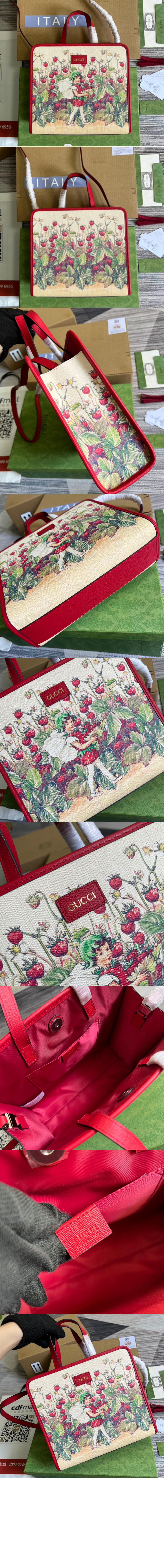 미러급레플리카사이트 | 명품레플리카 전문 쇼핑몰  | 퍼스트원 - 딸기 선녀프린트 토트백 630542 > 구찌