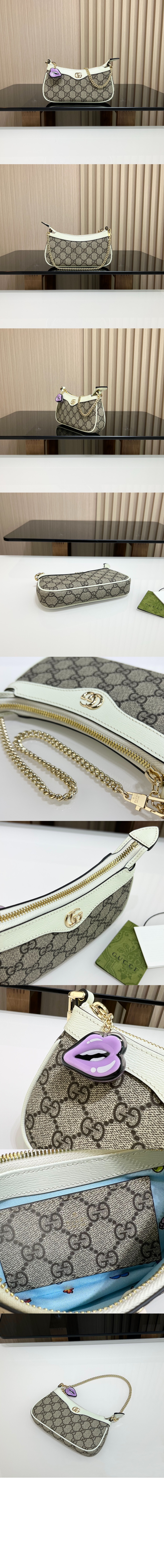 미러급레플리카사이트 | 명품레플리카 전문 쇼핑몰  | 퍼스트원 - GG 미니 숄더백 위드참 784732 > 구찌