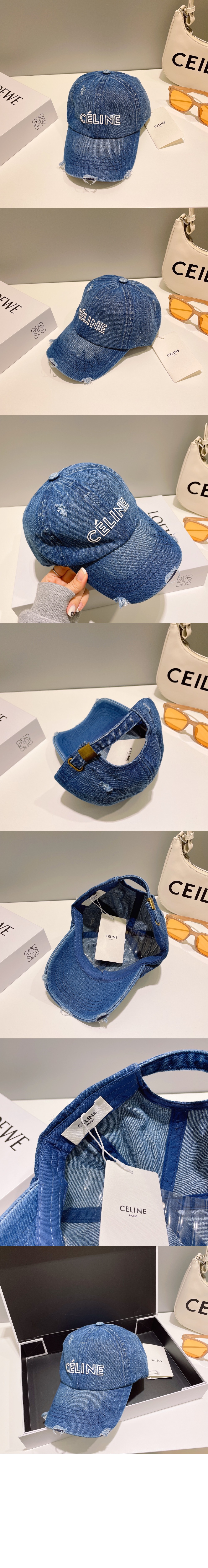 미러급레플리카사이트 | 명품레플리카 전문 쇼핑몰  | 퍼스트원 - 데님 베이스볼 캡 2A783U > 셀린느