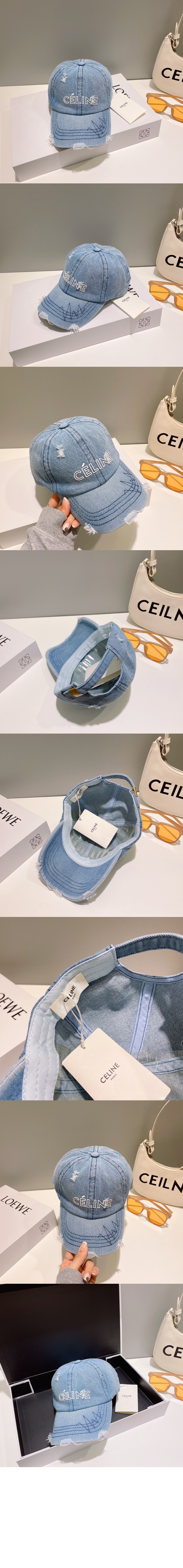 미러급레플리카사이트 | 명품레플리카 전문 쇼핑몰  | 퍼스트원 - 데님 베이스볼 캡 2A783U > 셀린느