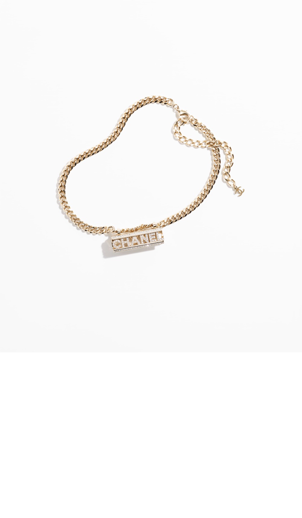 미러급레플리카사이트 | 명품레플리카 전문 쇼핑몰  | 퍼스트원 - 로고 체인 목걸이 ABB583 > 샤넬