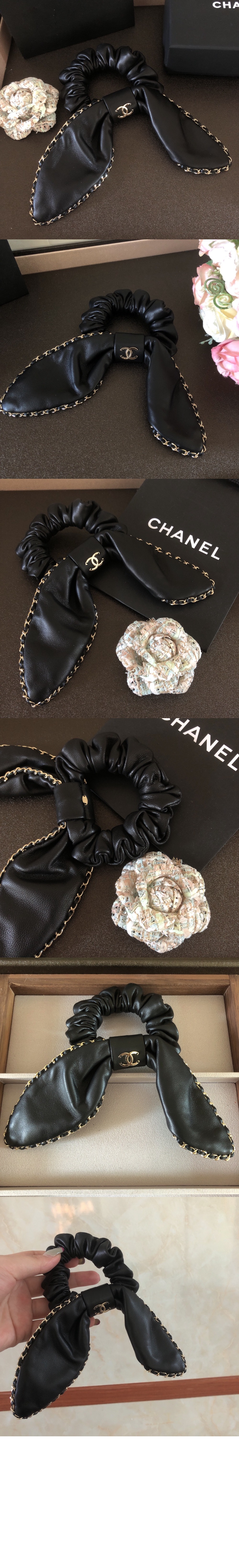 미러급레플리카사이트 | 명품레플리카 전문 쇼핑몰  | 퍼스트원 - CC 레더 헤어슈슈 AA8258 > 샤넬