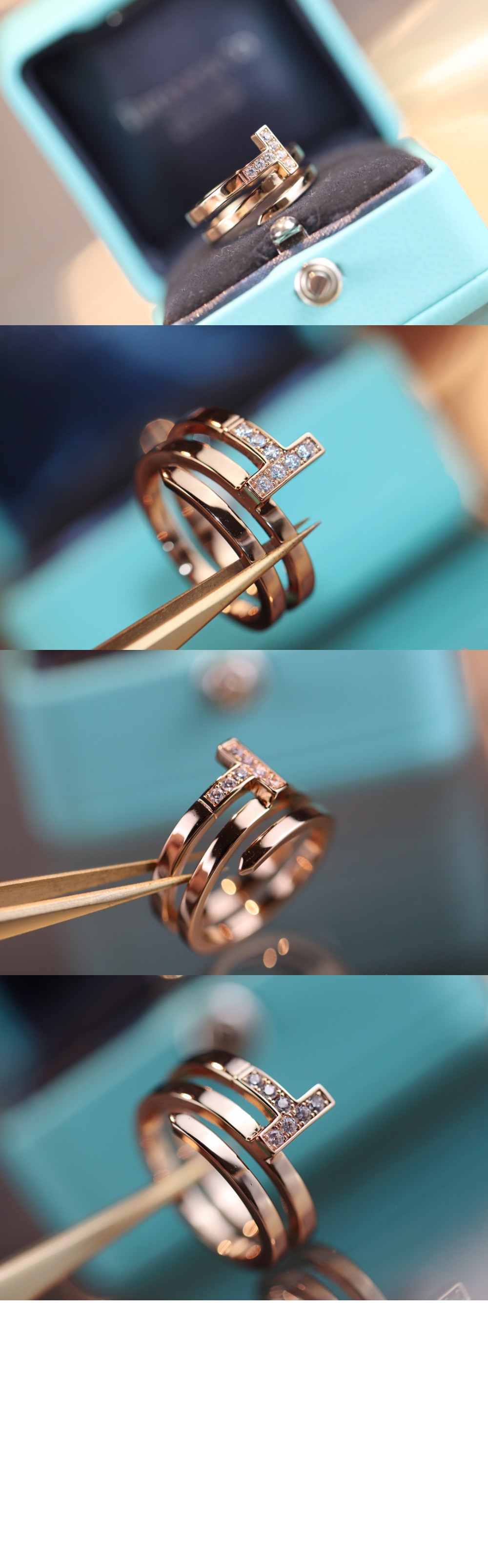 미러급레플리카사이트 | 명품레플리카 전문 쇼핑몰  | 퍼스트원 - 로즈 골드 큐빅 반지 > 티파니