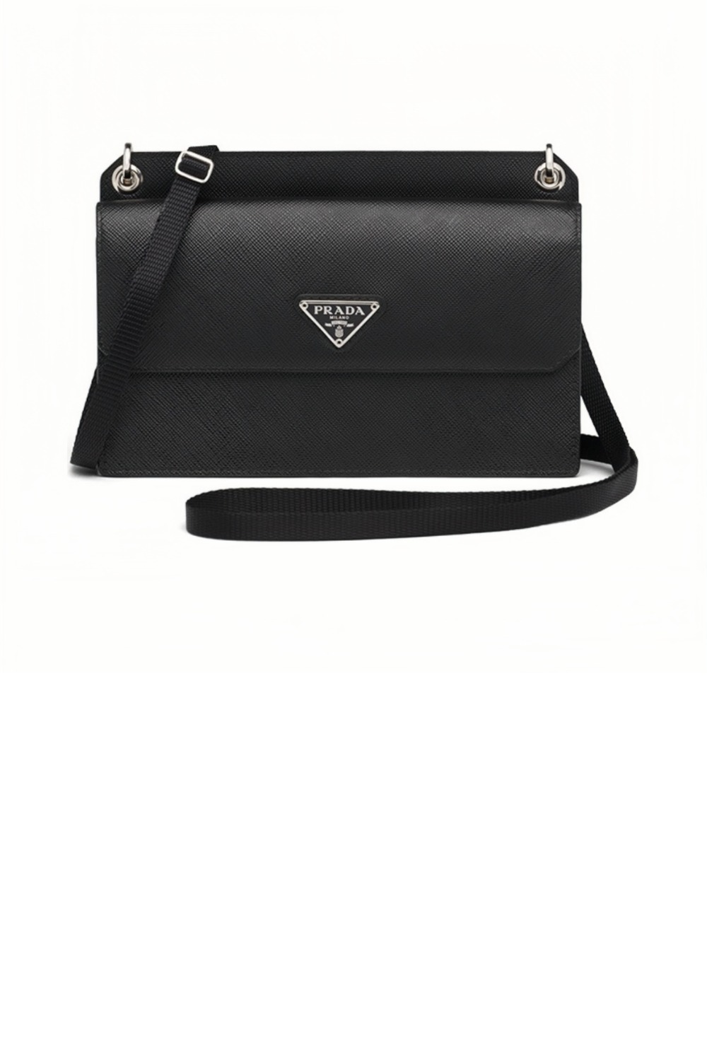 미러급레플리카사이트 | 명품레플리카 전문 쇼핑몰  | 퍼스트원 - 삼각 로고 사피아노 폰 홀더 숄더백 2ZH107 > 프라다