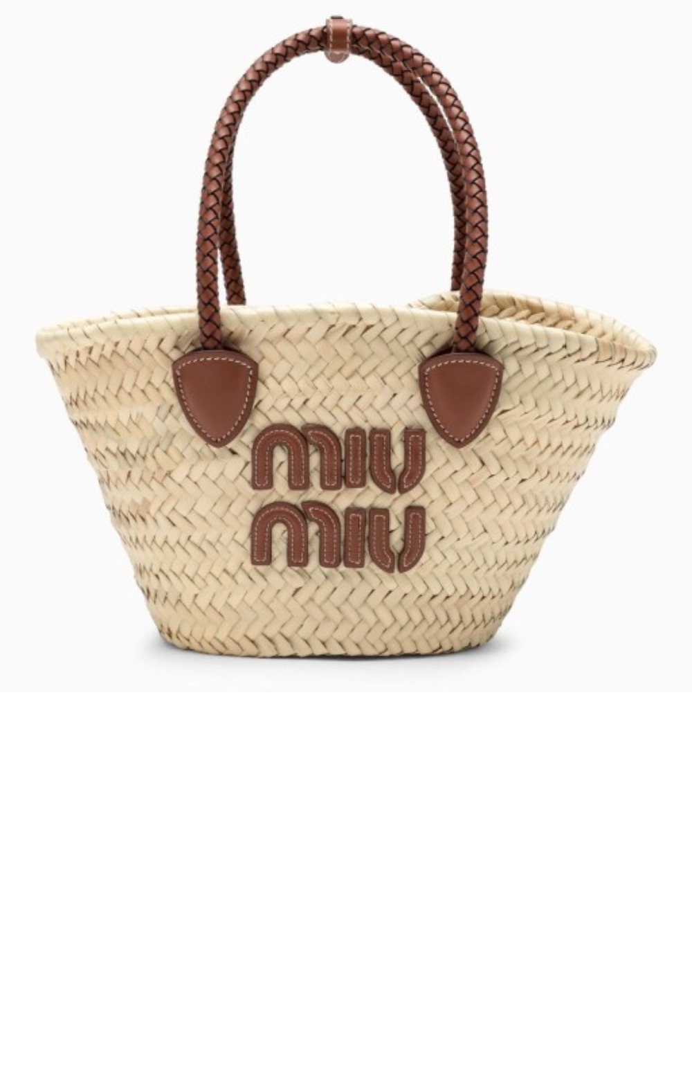 미러급레플리카사이트 | 명품레플리카 전문 쇼핑몰  | 퍼스트원 - 우븐 패브릭 토트백 5BG273 > 미우미우