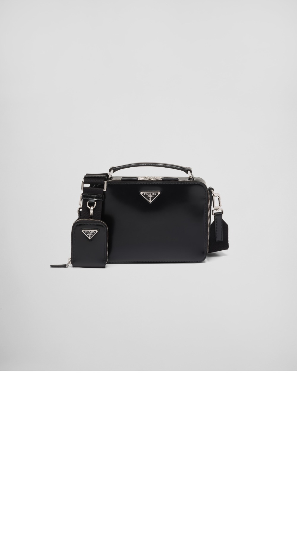 미러급레플리카사이트 | 명품레플리카 전문 쇼핑몰  | 퍼스트원 - 광택 가죽 클러치 2VH069 > 프라다